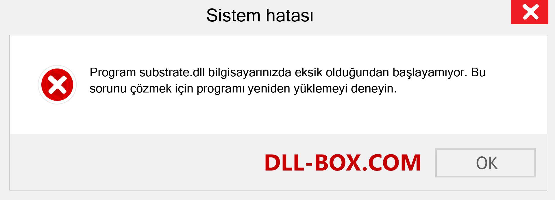 substrate.dll dosyası eksik mi? Windows 7, 8, 10 için İndirin - Windows'ta substrate dll Eksik Hatasını Düzeltin, fotoğraflar, resimler